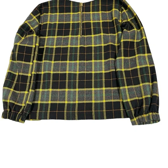 Zara Plaid Skirt and Matching Blouse - Picture 10 of 10